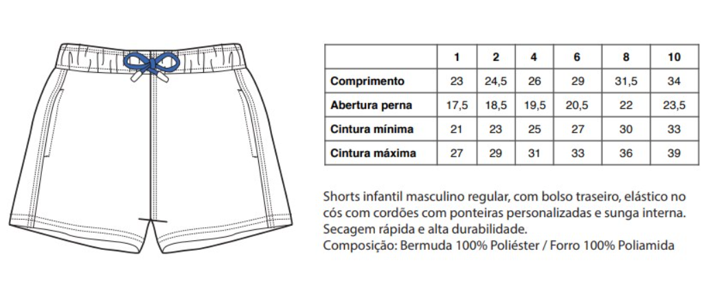 SHORTS INFANTIL TENNIS CLUB VERDE